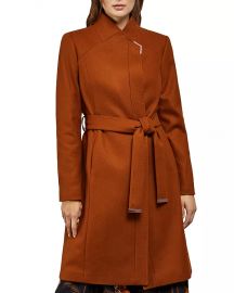 Ted Baker Ellgenic Long Belted Coat Women - Bloomingdale s at Bloomingdales